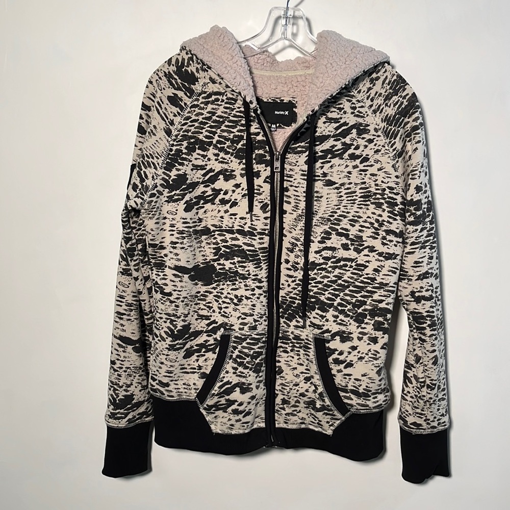 Stylish Black and Cream Women's Jacket